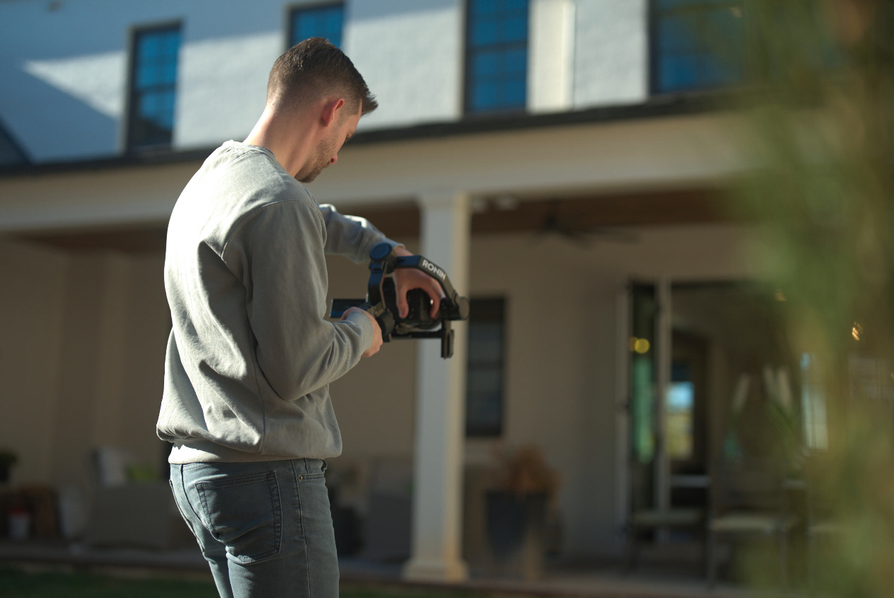 Drew, our videographer and luxury video production expert serving Greenville, Spartanburg, Charlotte, Bluffton and surrounding areas